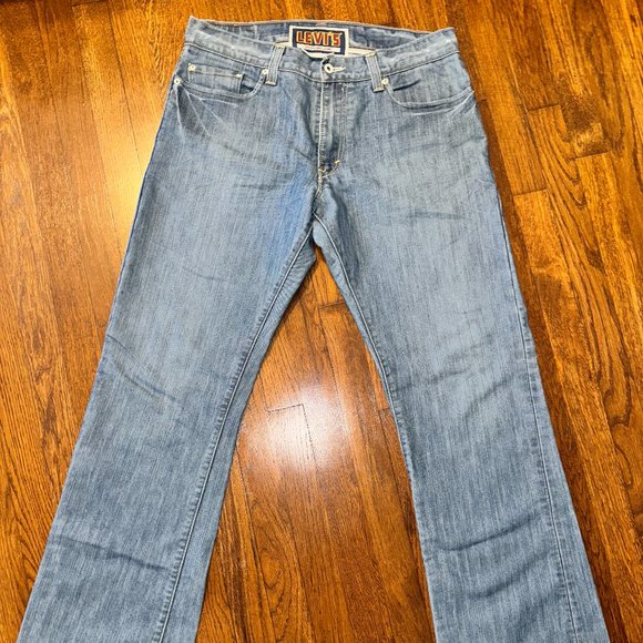Cool!  Levi's Low Boot Cut Jeans 527 - Size 34/32 - Picture 1 of 7